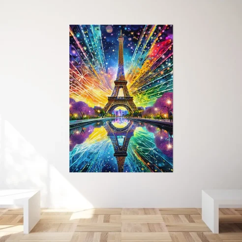 Tableau-Tour-Eiffel-contemporain